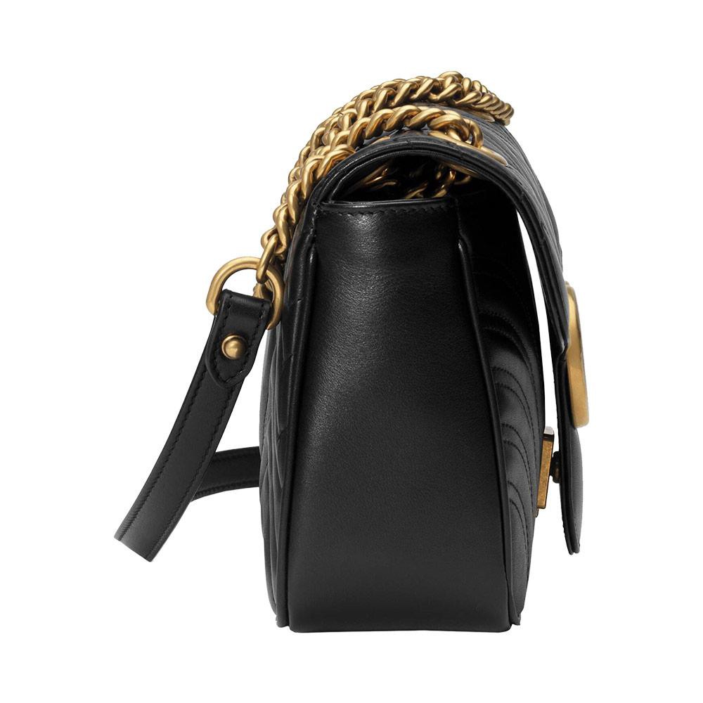 GG Marmont Small Cross-body Bag - Black 100% Authentic