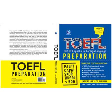 Toefl, Test Of English As A Foreign Language Preparation + CD - Slamet Riyanto Dan Anna Christina H.