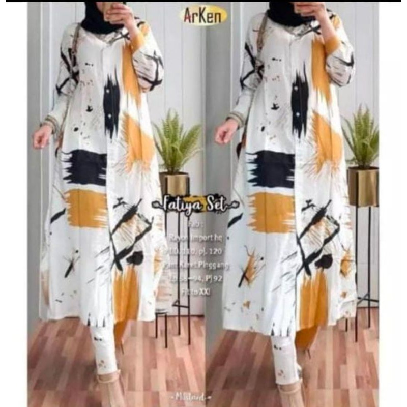PAKEYAN,WANITA,TERBARU,2021,SETELAN,CLANA,SETELAN,RAYON,ABSTAK,JUMBO, APLIKASI MOTIF TERBARU,,,,,,,,