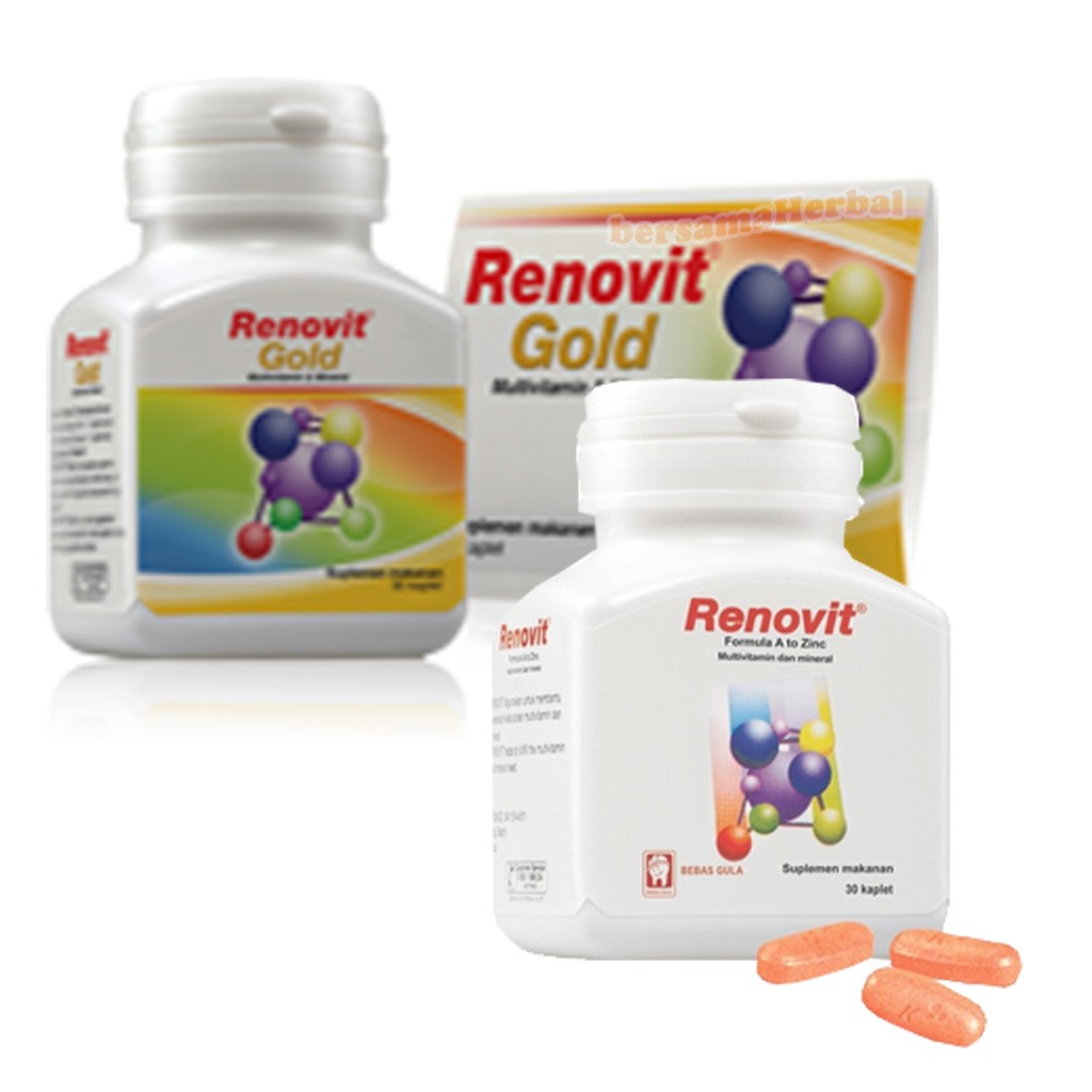 Renovit / Renovit Gold Multivitamin dan Mineral