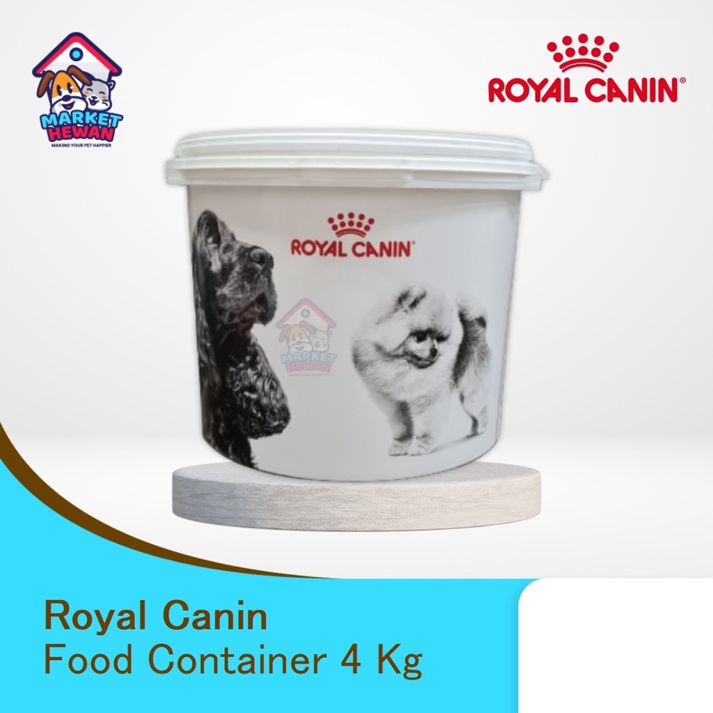Pet Food Container Dog Royal Canin Ukuran 4 Kg