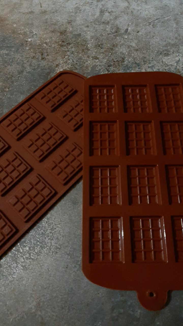 [yh] Alat Diy 12 Slot Cetakan Coklat / Kue Bahan Silikon Anti Lengket #aman/ Bersih#
