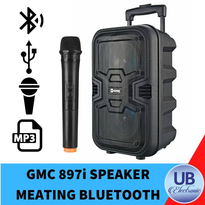 SPEAKER MEETING GMC 897i SPEAKER MEETING BLUETOOTH FREE MICROPHONE MURAH
