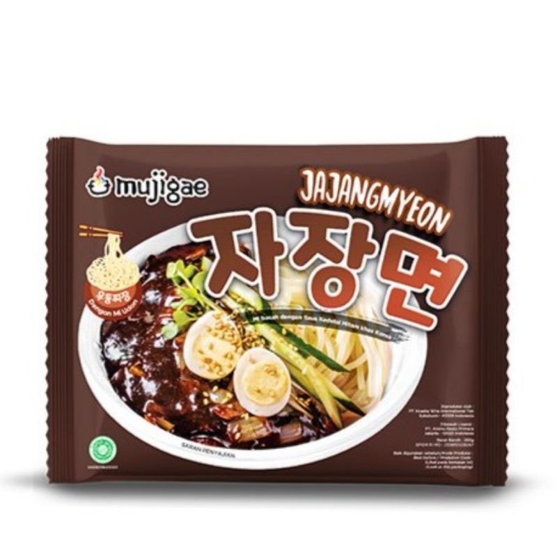 

MUJIGAE JAJANGMYON / MIE RASA SAUS KEDELAI HITAM KHAS KOREA 256 gr