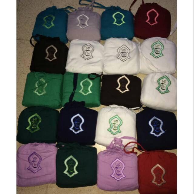 Mukena hadramaut bordir terompah