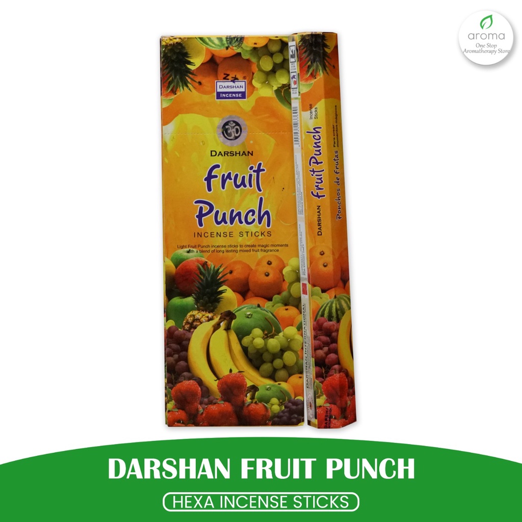 Dupa India (Aromaterapi) Hexa - Darshan Fruit Punch