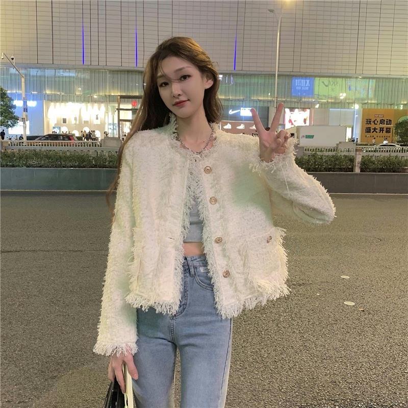 jaket korean style wanita small fragrance coat women s early korean style light luxury small ladies