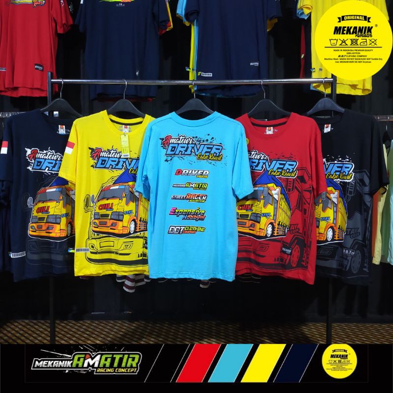 Kaos Truk/Kaos Distro/Baju Keren/Atasan Pria/Kaos Oblong/Baju Team