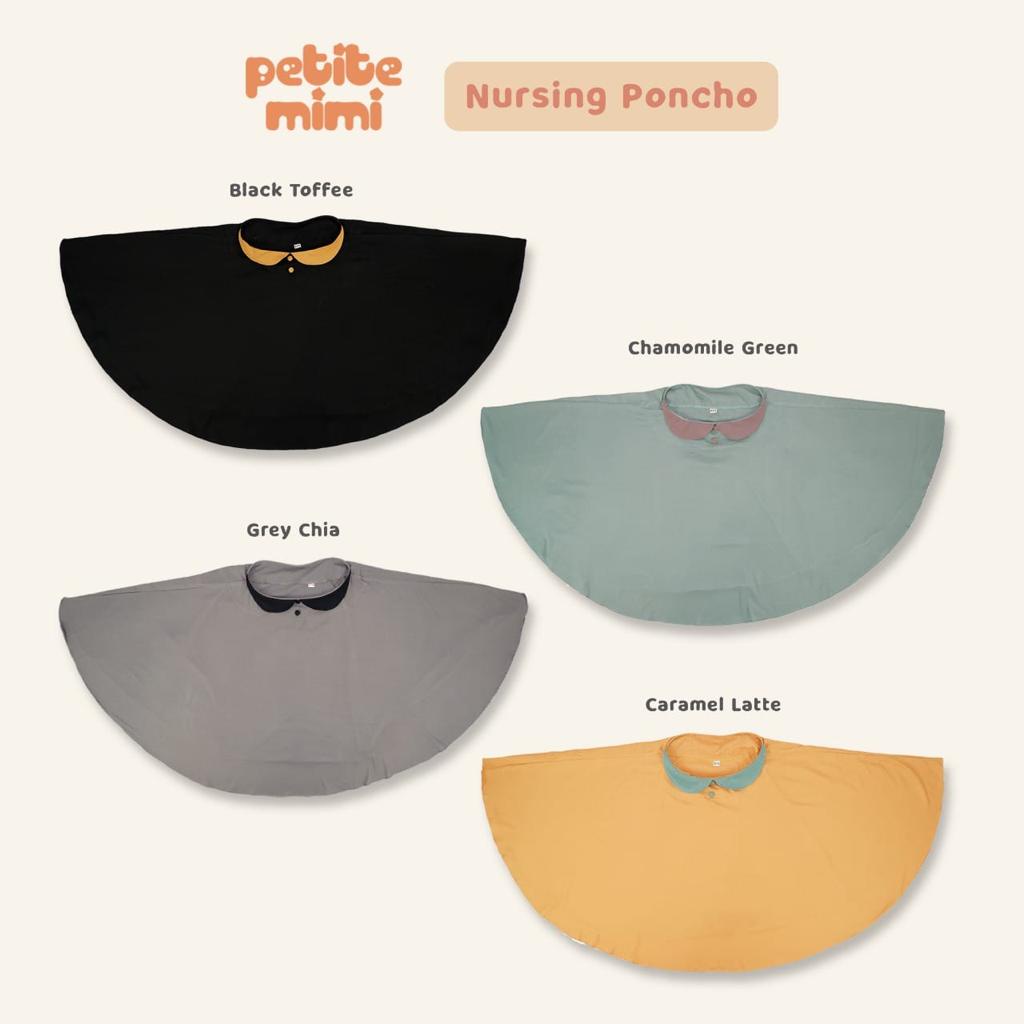 PETITE MIMI NURSING PONCHO NURSING PENUTUP MENYUSUI PERLENGKAPAN MENYUSUI PETITE