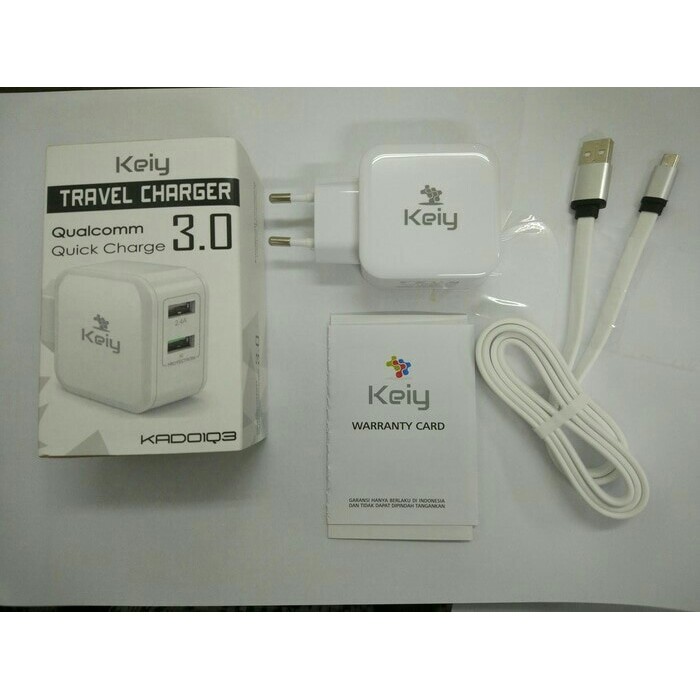 Travel Fast Charger Keiy 3A Original