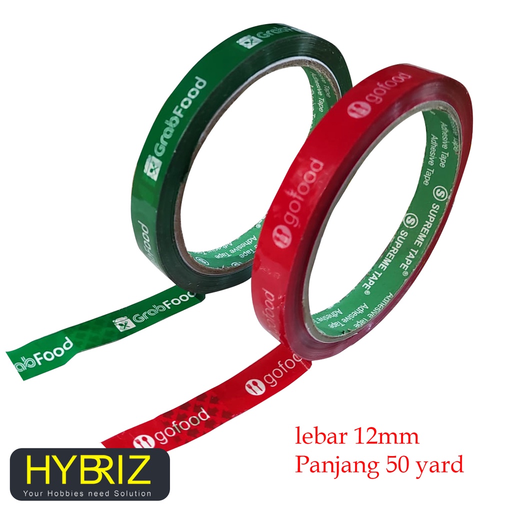 

Solatip Food / Isolasi Food Printing 12mm Ojol Makanan