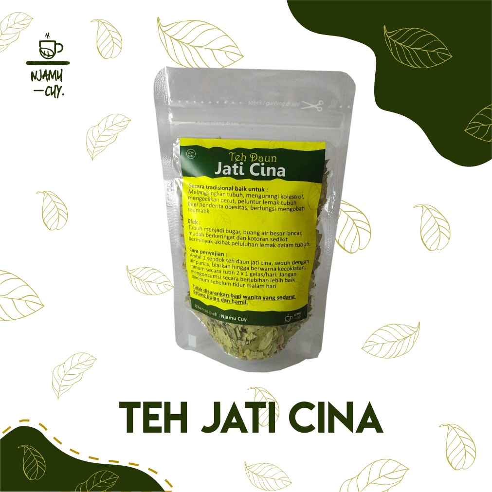 Teh Daun Jati Cina Herbal Untuk Diet Alami Dan Peluntur Lemak