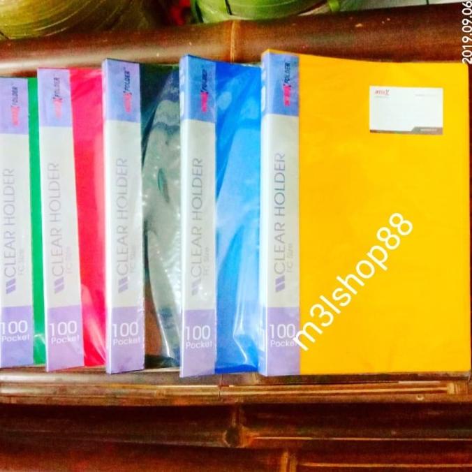 

TERBARU! Clear holder 100 lbr /map plastik /dokumen keeper 100 lbr folio/f4