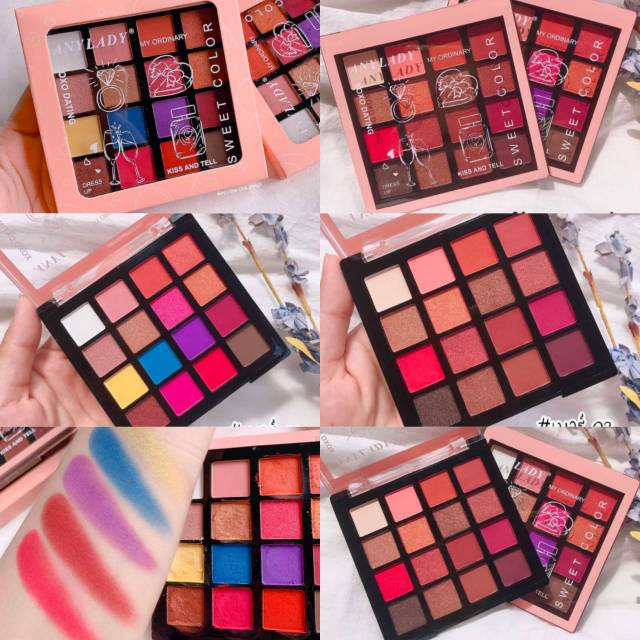 [ ECER ] ANYLADY SWEET COLOUR &amp; FRUIT 721B EYESHADOW