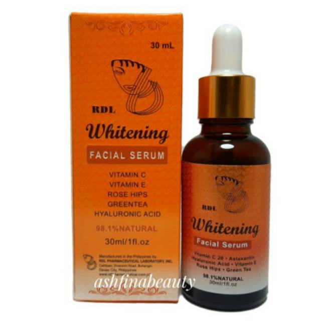 SERUM WAJAH RDL WHITENIG 30ml ORIGINAL/SERUM RDL