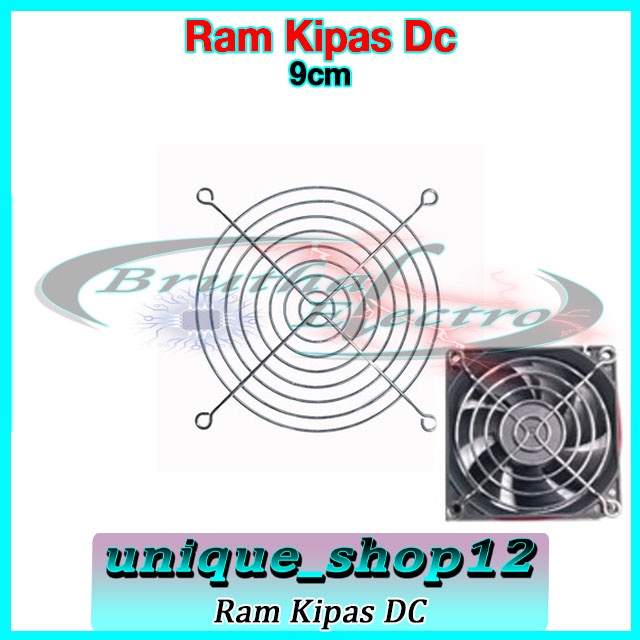 Grill Ram Kipas Dc Fan Grill Finger Guard Protection Pelindung Kipas