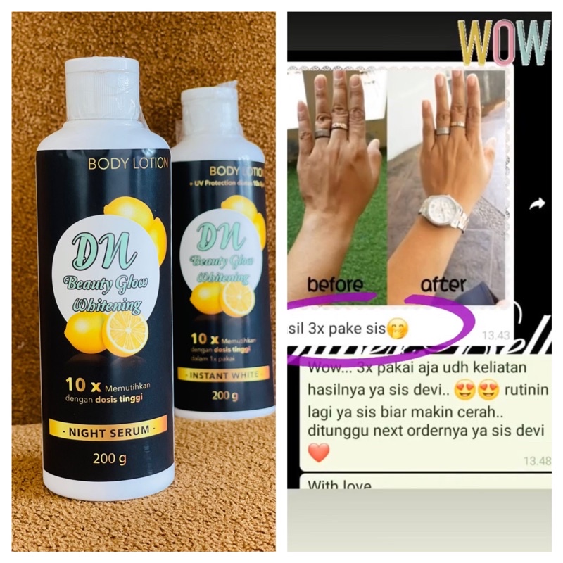 LOTION PEMUTIH KULIT/LOTION MALAM PEMUTIH/LOTION PEMUTIH BPOM MURAH