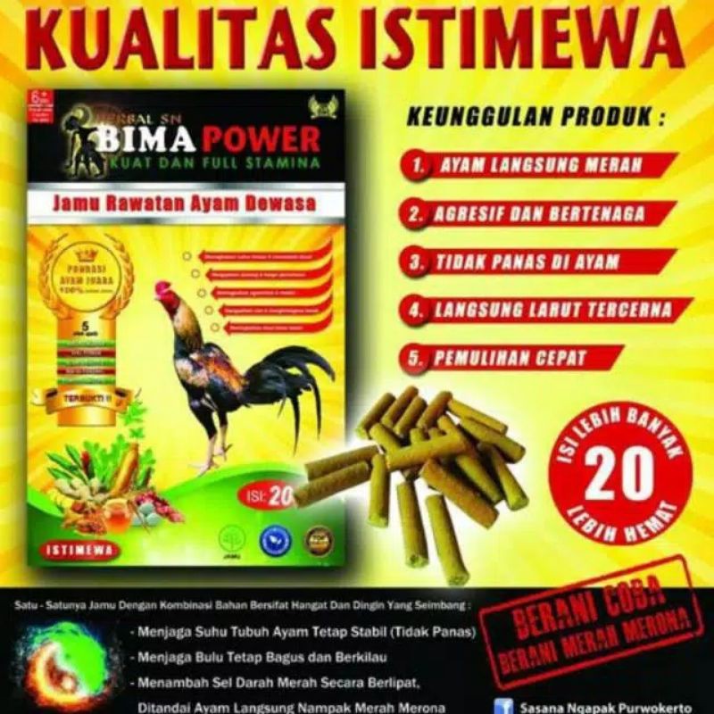 

Bima power sn Jamu ayam