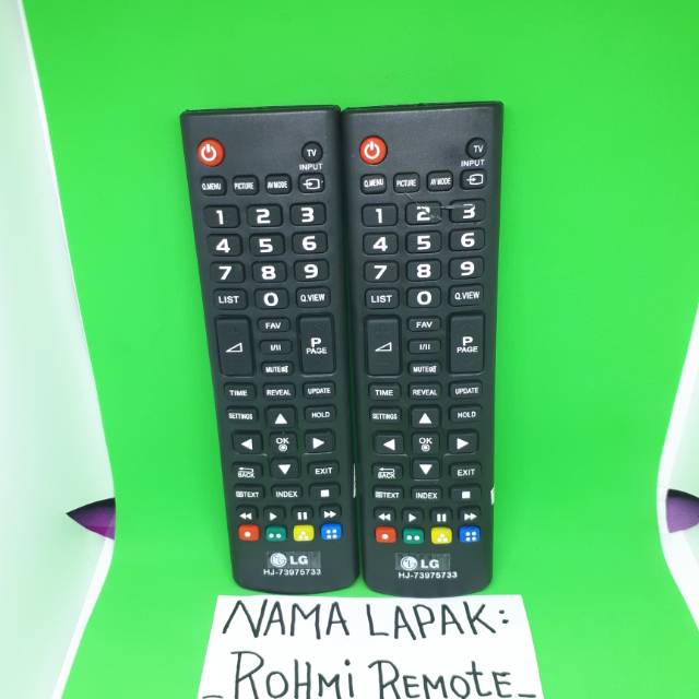 REMOTE REMOT TV LED LCD LG AKB73975733