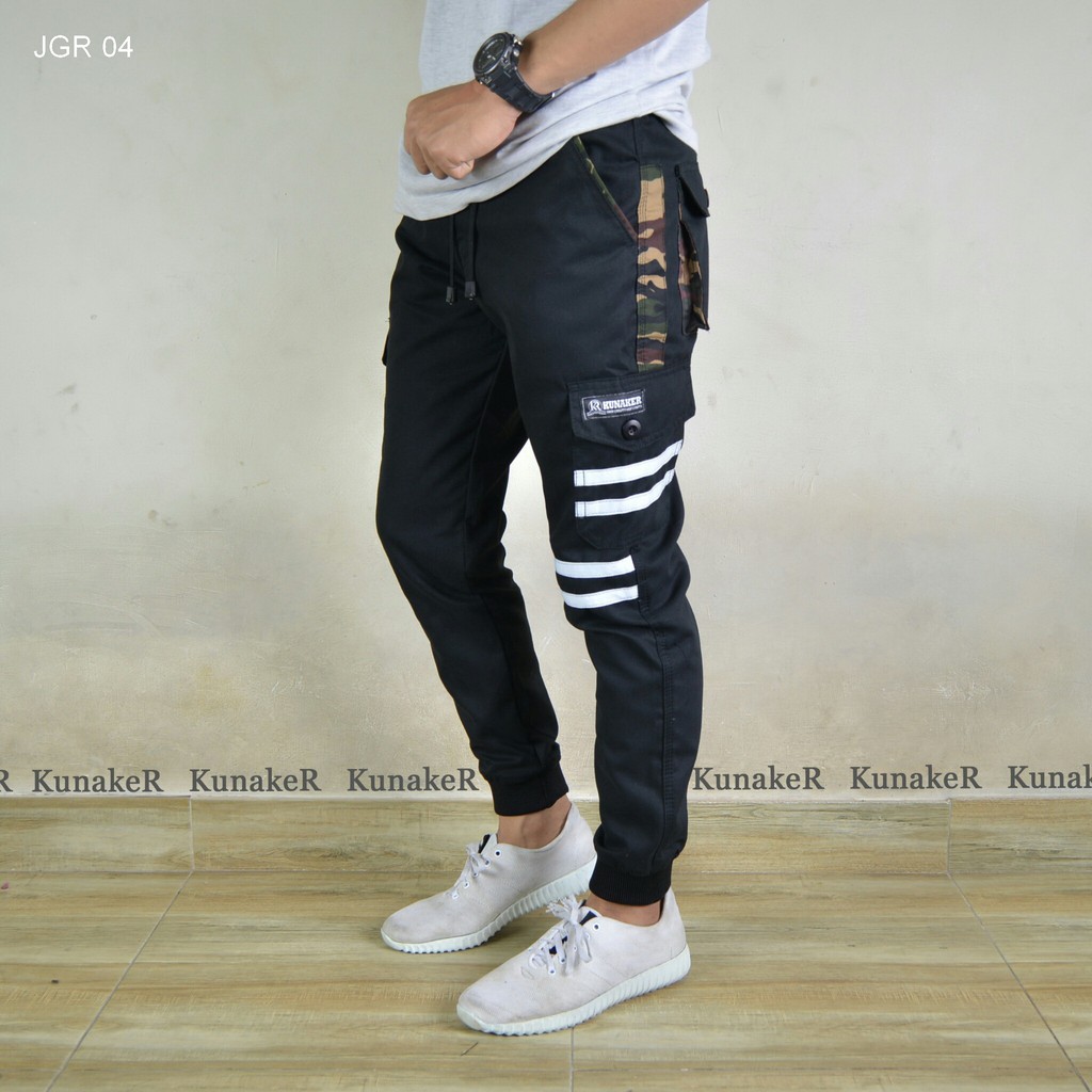 CELANA JOGGER CHINOS - CELANA CARGO JOGGER - CELANA JOGGER CARGO ORIGINAL KUNAKER - CELANA PANJANG 4