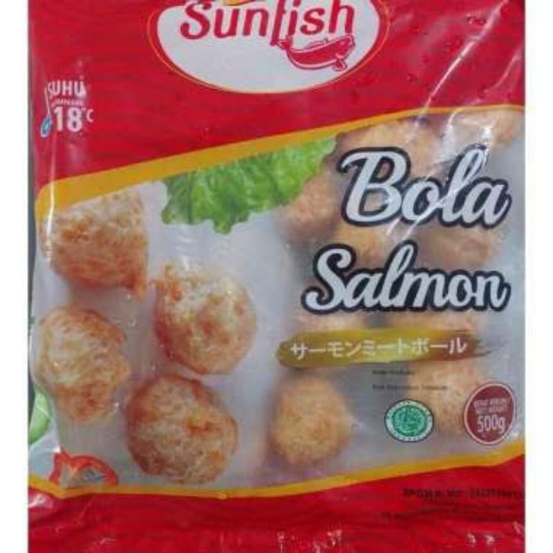 

SUNFISH BOLA SALMON 500GR