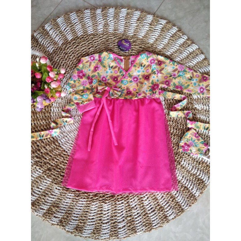 Gamis anak tutu,hanbok tutu anak,gamis anak katun,gamis anak katun jepang
