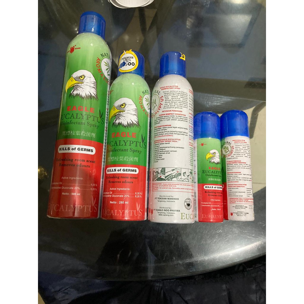 Jual CapLang Cap Lang Eagle Eucalyptus Desinfektan Disinfectant Spray ...