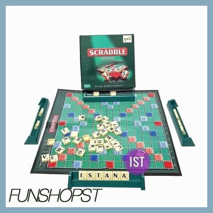 SCRABBLE TRAVEL PACK ORIGINAL UKURAN MINI