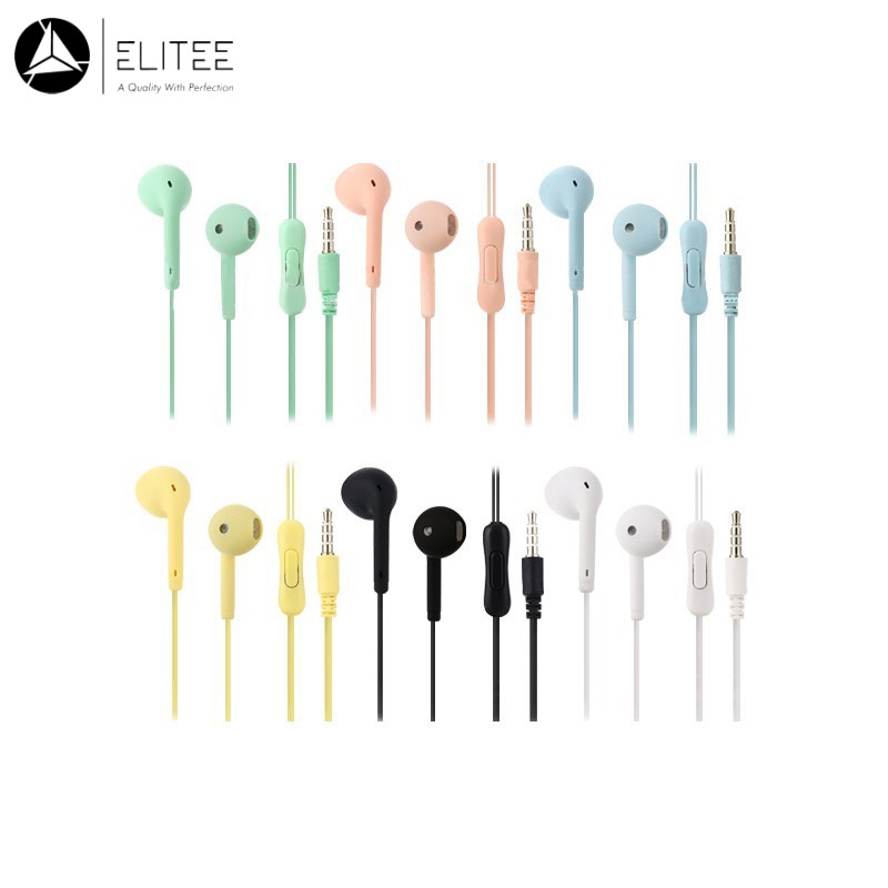 HEADSET HANDSFREE U19 MACARON MATE COLOR HIFI EXTRA BASS