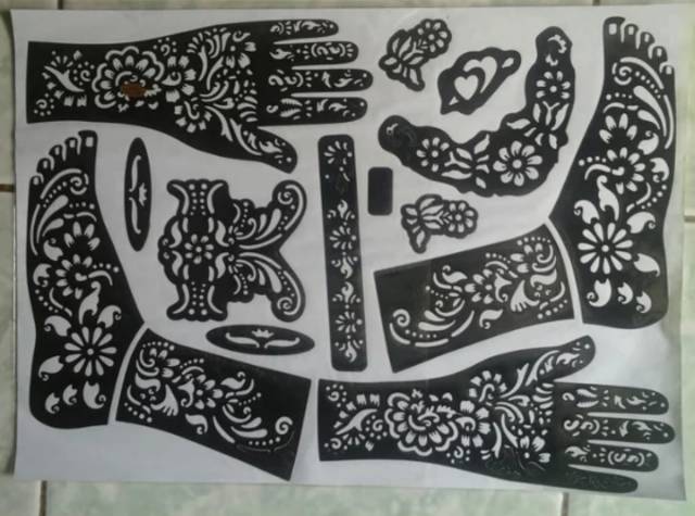 HENNA NEHA CONE BPOM Tatoo India Harga Per Pcs