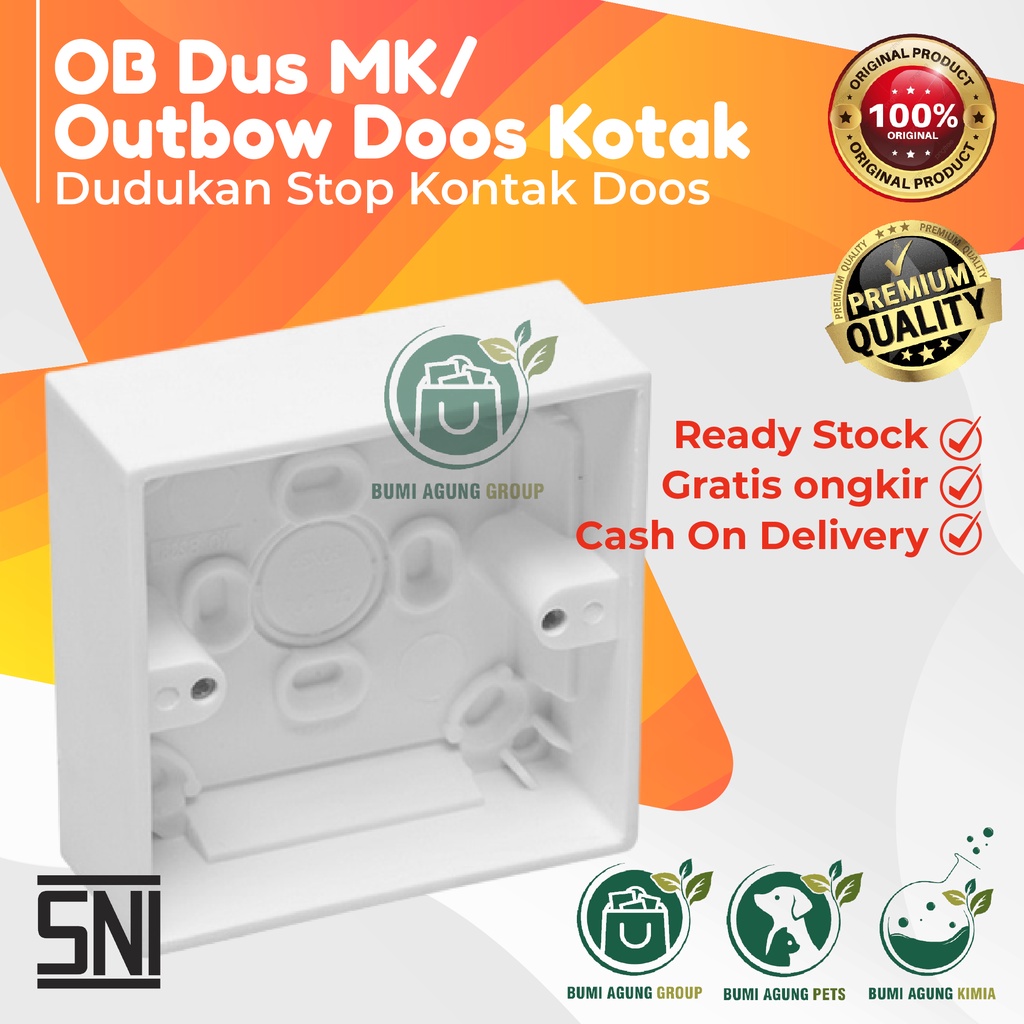 OB Dus MK / Outbow Dus Dos Kotak / Dudukan Stop Kontak Doos