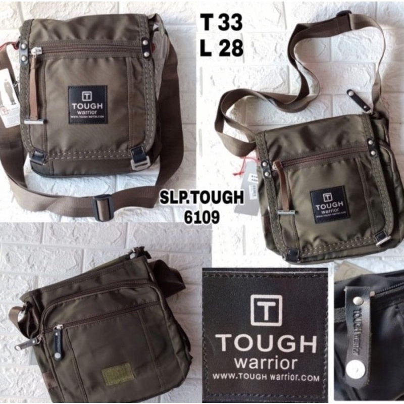 Tas Selempang tough army/warrior original T6109 pria/wanita