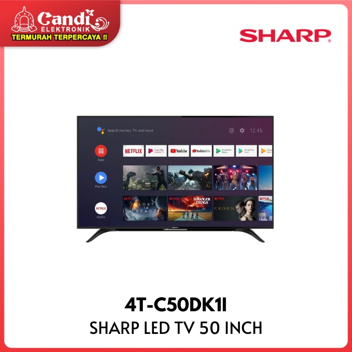 SHARP UHD Android Smart  Tv Led 70 Inch 4T-C70CK3X