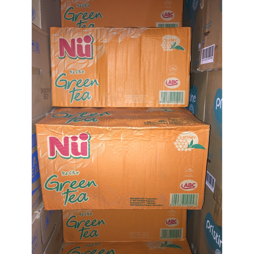 

Nu Green Tea PET 450ml