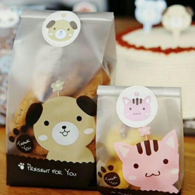 

Plastik food grade gambar anjing dan kucing