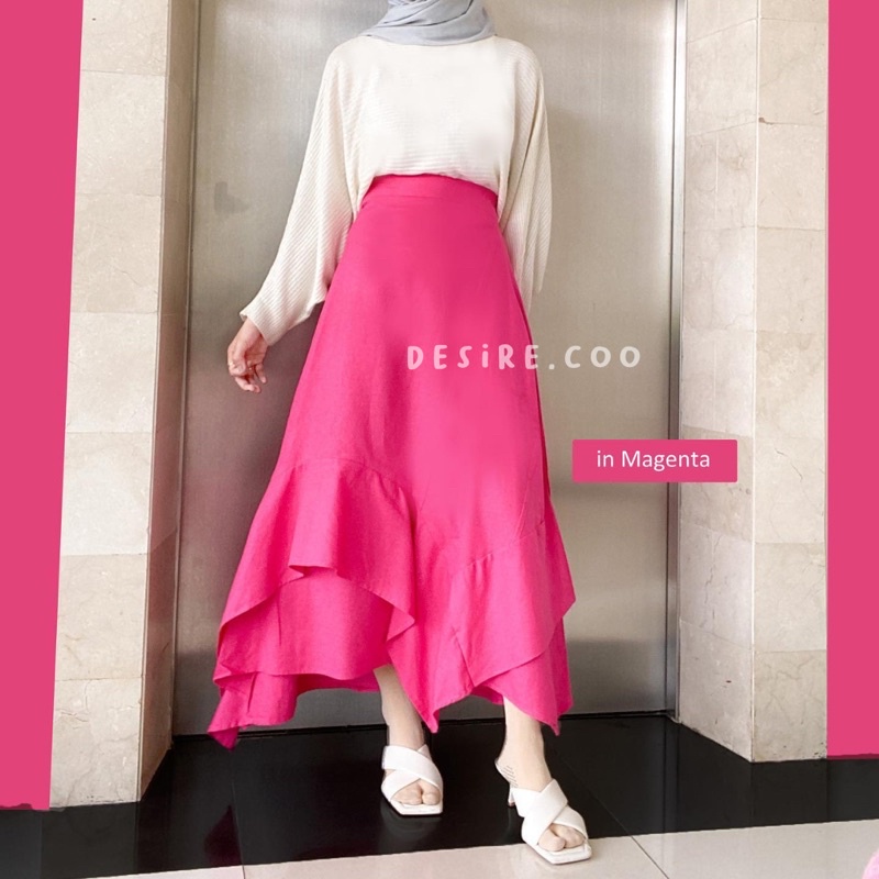 ROK - HANNA SKIRT | ROK WANITA | ROK LINEN