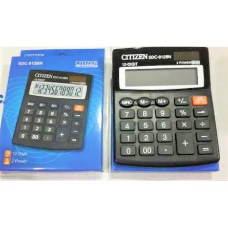 Kalkulator Citizen 812 12 Digit Citizen SDC-812BN murah kalkulator bakul murah calculator besar