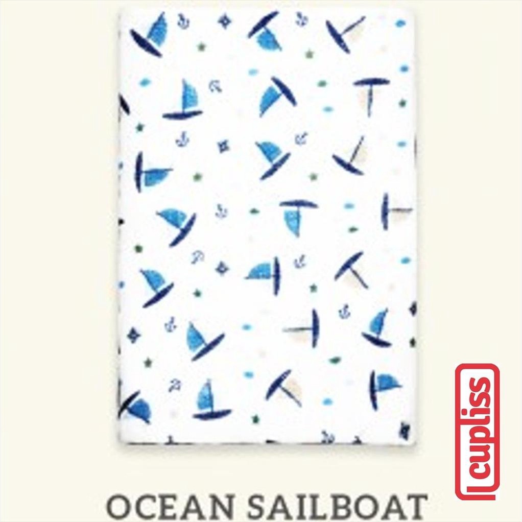 Ocean Sailboat Palmerhaus Tottori Baby Towel Handuk Bayi Jepang