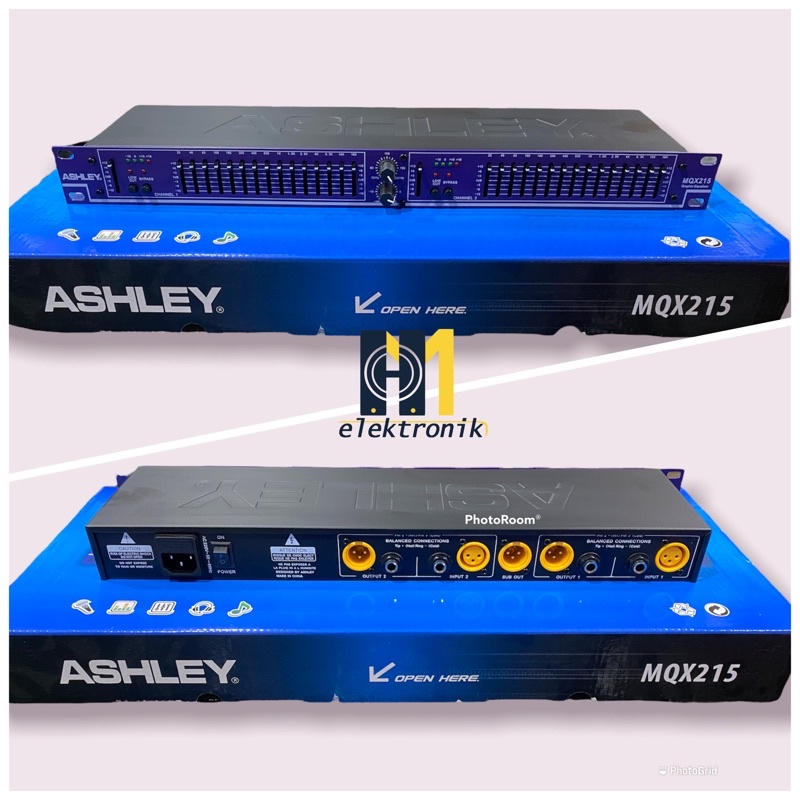 ASHLEY MQX 215 Equalizer