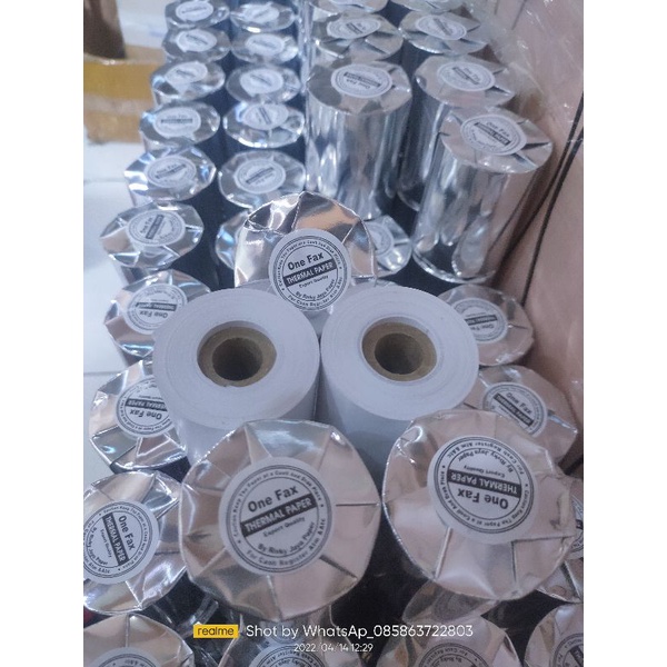

kertas kasir thermal ukuran 58x45mm