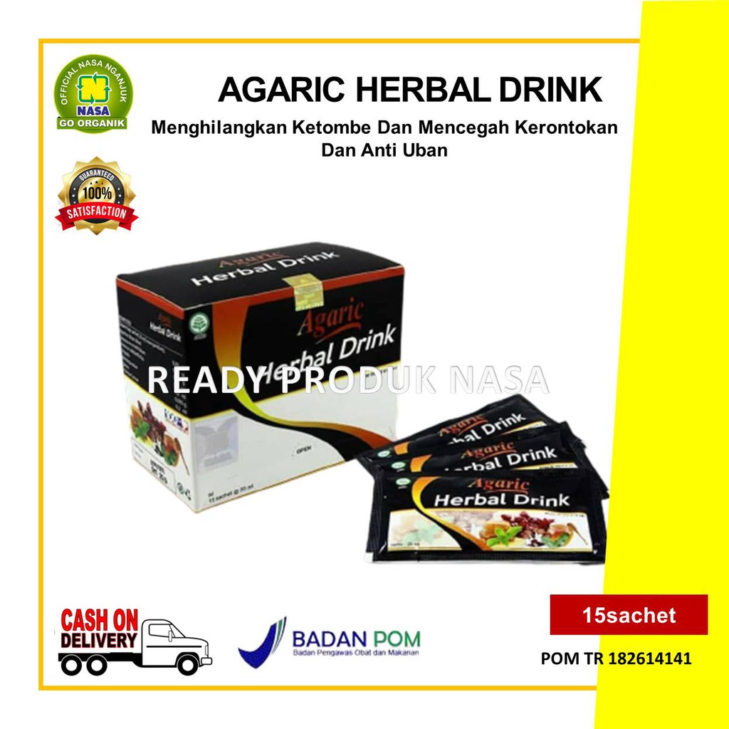 

JUAL MINUMAN AGARIC Herbal Drink NASA