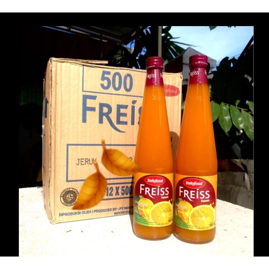 SIRUP SYRUP FREISS INDOFOOD RASA JERUK 1  BOTOL