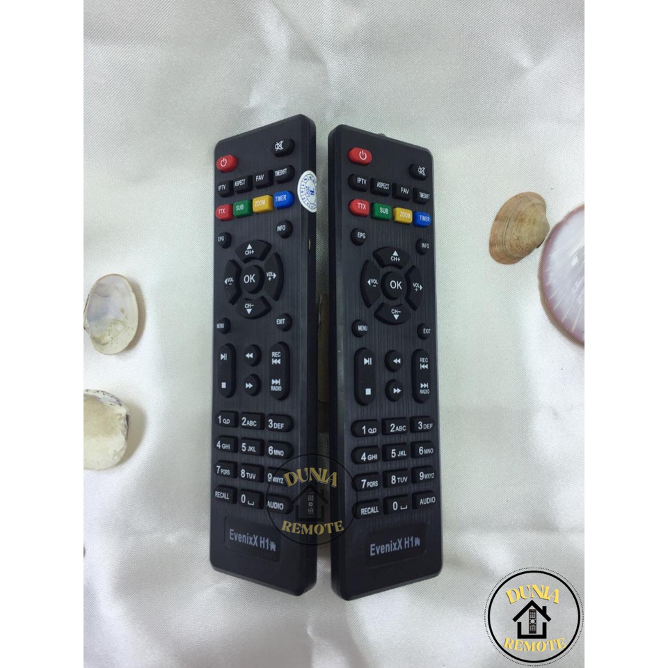 Remot Remote STB Set Top Box Multimedia Player Dvb-T2 Evenix-H1