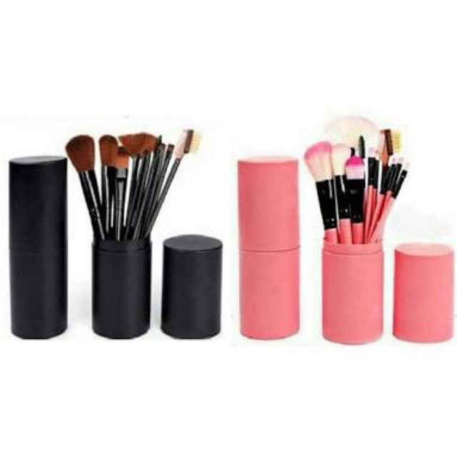 BRUSH TABUNG ISI 12 // BRUSH TABUNG MAKE UP // ALAT MAKE UP