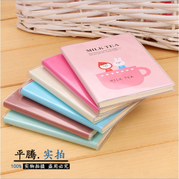 Buku Catatan Buku Kecil Memo Notes Mini Gambar Lucu Karakter MILK TEA Ready Stock IMPOR Berkualitas