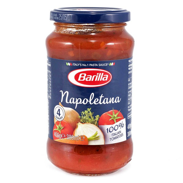 

BARILLA Napoletana Tomato Pasta Sauce 400gr - Saus Tomat Italy