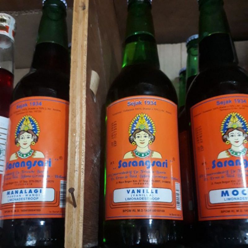 Sirup Sarang Sari rasa Vanilla 620ml