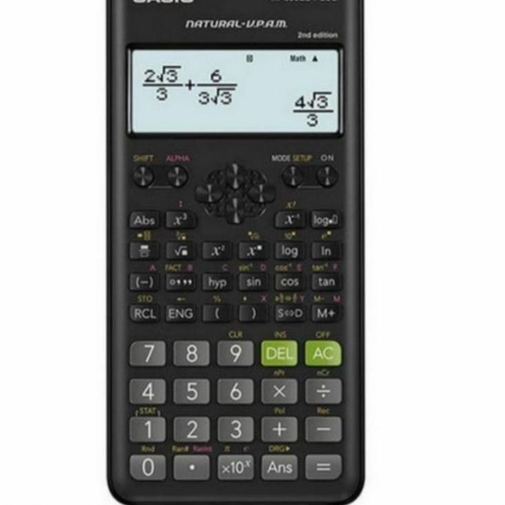 

케 Casio FX-350ES PLUS - Scientific Kalkulator / Kalkulator ilmiah Kekinian