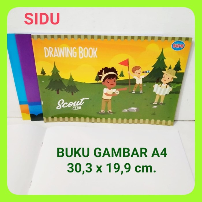 

Sketsagambar- Buku Gambar A4 Sidu - 10 Lembar. -Buku-Gambar-Sketsa.