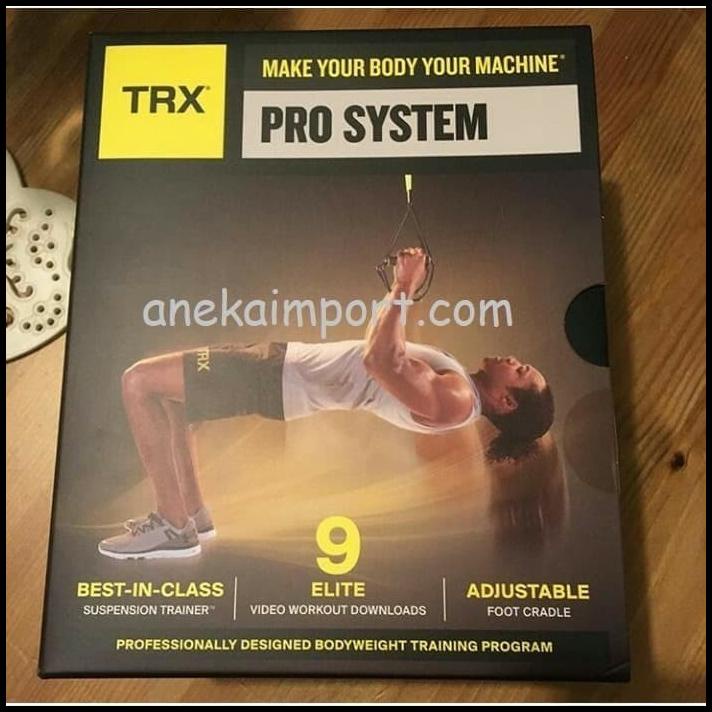 Tali Trx Pro 9 Ori Trx Suspension Pro Kit, Trx Pro System P4 Fitness